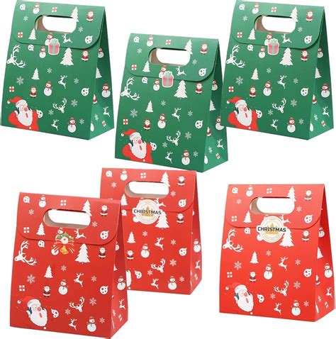 Pack Snoepzakjes Papier Osuter Kerst Papieren Cadeauzakjes Christmas