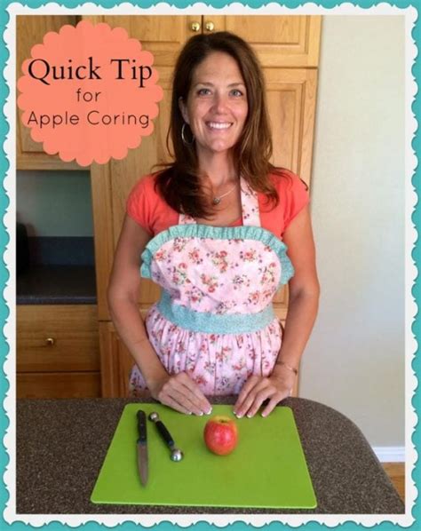 Quick Tip For Apple Coring Cooking With Ruthie