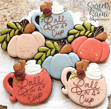 Pin By Cecilia Cuellar On Fall Thanksgiving Fall Cookies