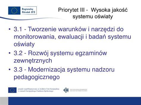 PPT Priorytety i działania Programu Operacyjnego Kapitał Ludzki