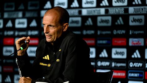 Coach Allegri Previews Juventus Cagliari Juventus Tv