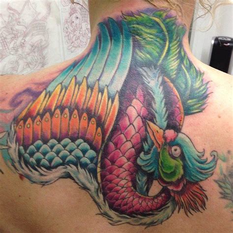 Pin By Oz Studios On Alex Feliciano Back Tattoo Tattoos Phoenix