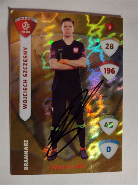 Karty panini autografy Polska Szczęsny PZPN 12834648458 oficjalne