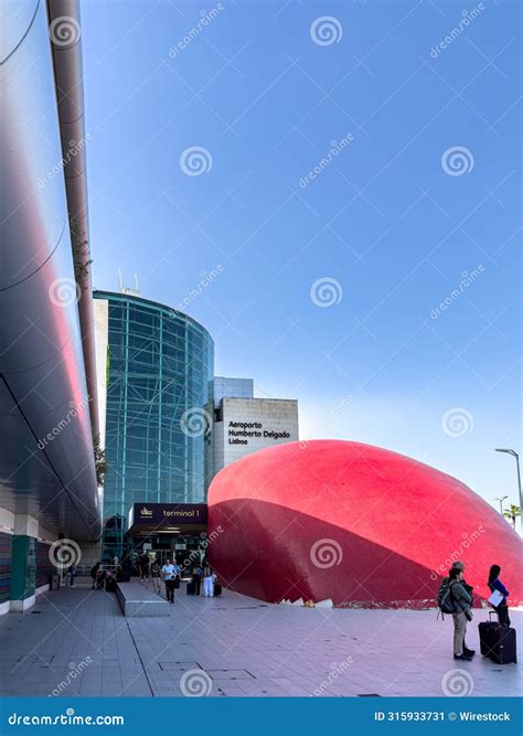 Humberto Delgado Airport Terminal One Also Known As Lisbon Airport