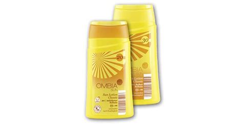 OMBIA SUN Sonnenmilch 20 Rabatt ALDI Suisse Ab 08 07 2019