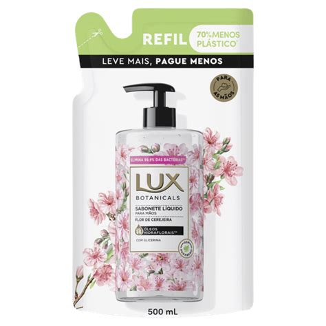 Sabonete Para Maos Liquido Lux Flor De Cerejeira 500ml Redemix