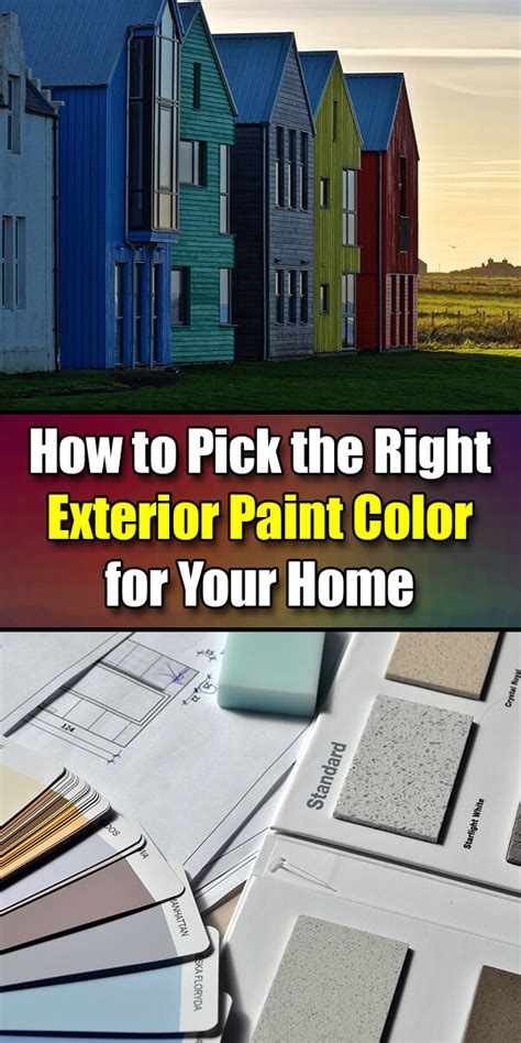 How To Pick The Right Exterior Paint Color For Your Home Easy Home