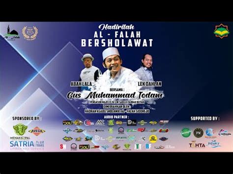 Live Streaming Gus Muhammad Iqdam Dalam Rangka Al Falah Bersholawat