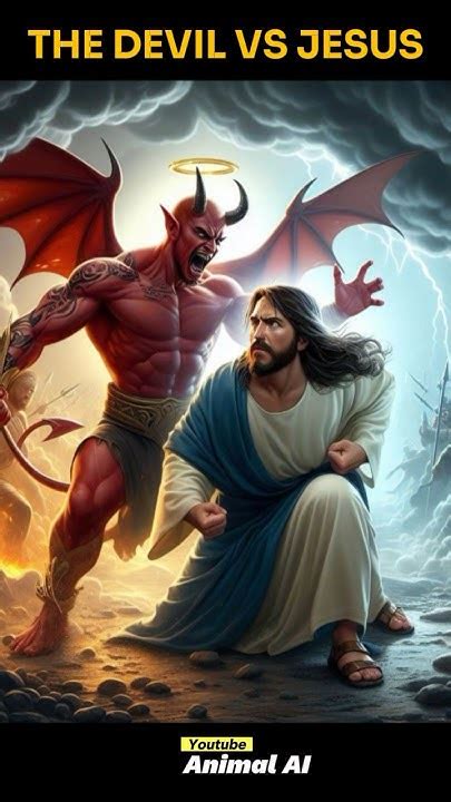 Jesus Vs The Devil Jesus Jesuschrist God Youtube