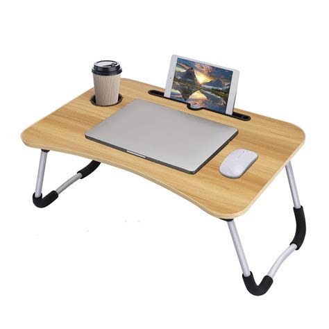 Khu Wooden Foldable Laptop Table For Home Office At Rs Laptop