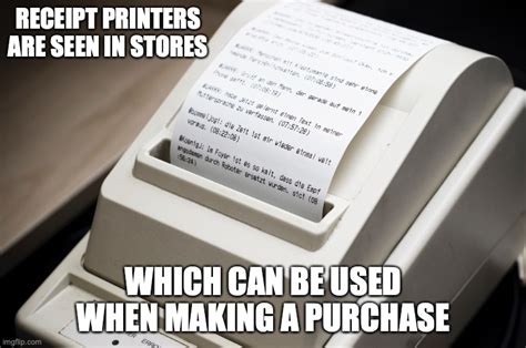 Receipt Printer Imgflip