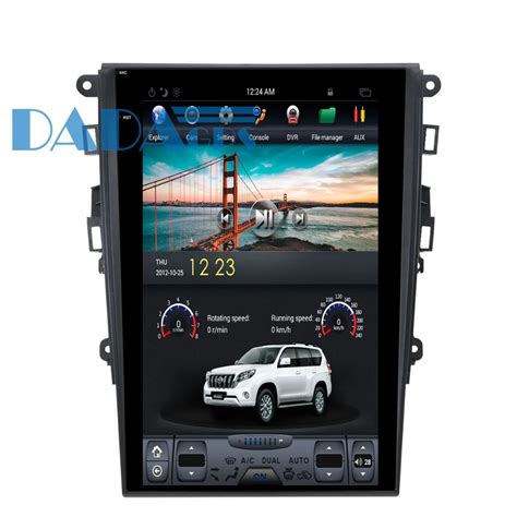 Tesla Style Car Gps Navigation For Ford Mondeo Fusion Mk