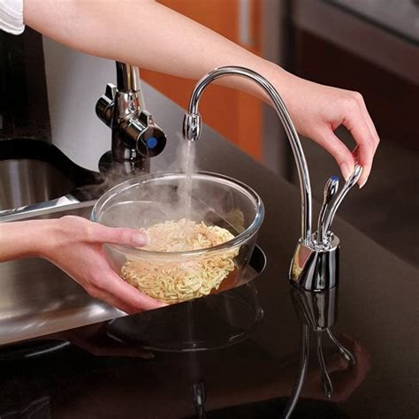 Insinkerator Chrome Boiling Hot Cold Kitchen Sink Kettle Tap NO TANK