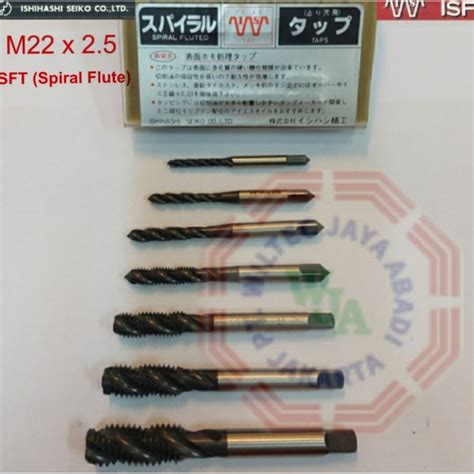 Jual Machine Tap Tap Mesin Spiral M X Hss Merek Ishihashi Seiko