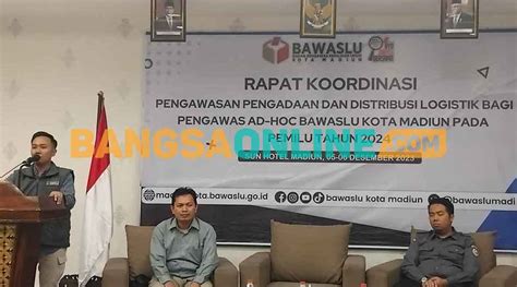 Gandeng Pringgodigdo Institute Bawaslu Kota Madiun Didik Para Panwascam Dan Pkd