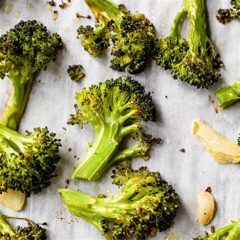 Roasted Broccoli With Smashed Garlic Recipe Chronicle