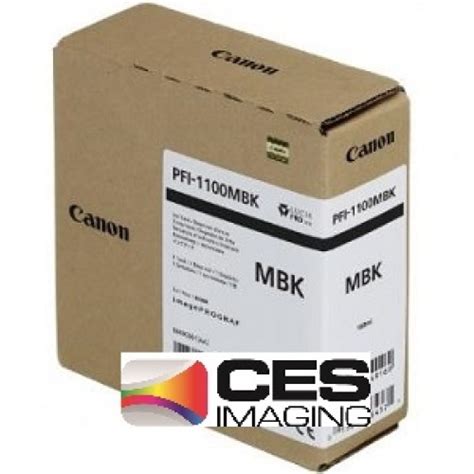 Pfi Mbk Canon Pigment Matte Black Ink Tank Ml C Aa