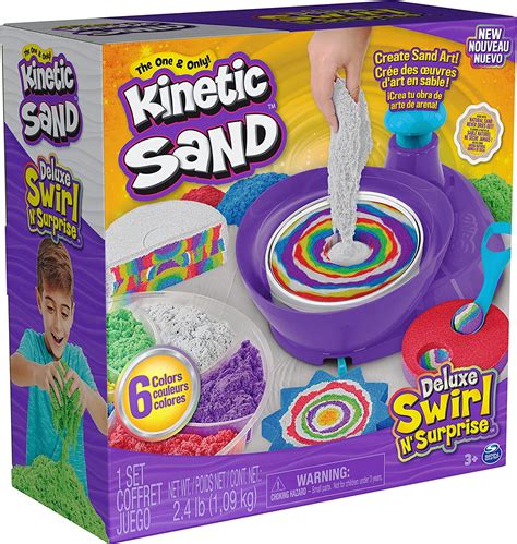 Kinetic Sand Deluxe Swirl N Surprise Best Educational Infant Toys Stores Singapore