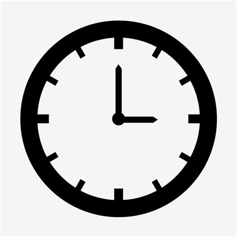 Vector Icono De Reloj Png Clipart De Reloj Reloj Los Iconos Reloj