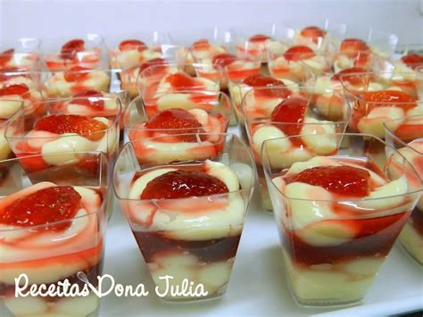 Doce De Copinho De Morango Creme A Melhor Receita