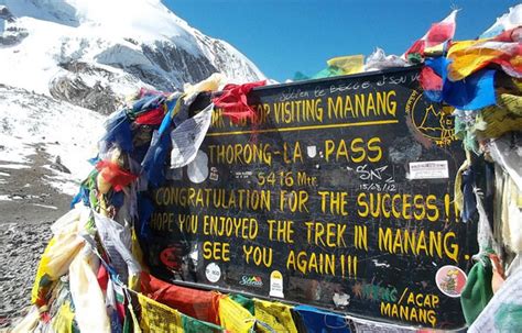 Annapurna Thorong La Pass Trek Excellent Himalaya Trek Expedition