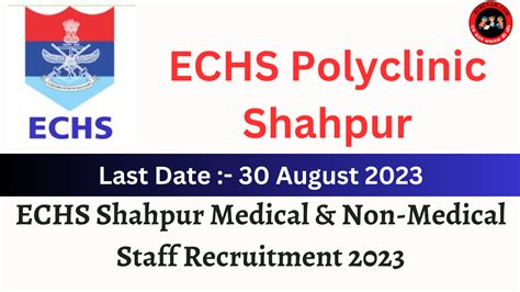 Echs Shahpur Medical Non Medical Staff Recruitment Himexam