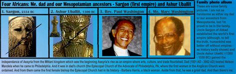 Four Africans: Me. dad and our Mesopotamian ancestors - Sargon (first ...