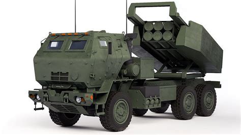 MLRS M142 HIMARS 2006 3D model | CGTrader