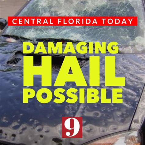 Brian Shields Wftv On Twitter Hail Alert Large And Damaging Hail Is