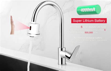 Turn Manual Kitchen Faucet Into A Touch Free One Rajeyn Intelligent