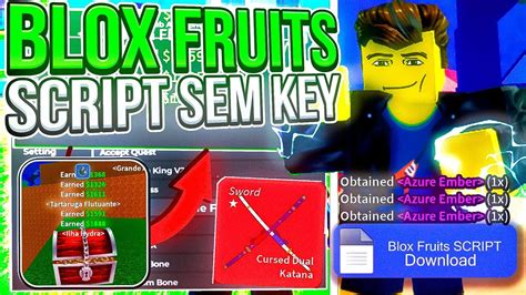 SAIU Novo Script BLOX FRUITS Para Celular E PC Sem KEY FARM