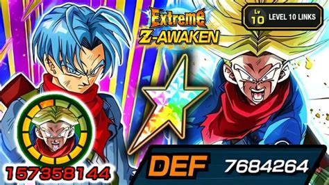 100 Eza Teq Transforming Trunks Level 10 Links Showcase Dragon Ball Z Dokkan Battle │ 2023おすすめ