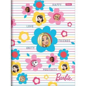 Caderno Brochura Univ Capa Dura 48 Fls Barbie Foroni Na Papelaria Art Nova