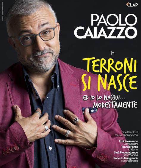 Paolo Caiazzo Chiude La Stagione Teatrale Del Teatro Cilea Di