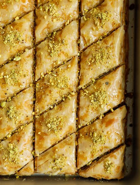 Authentic Pistachio Baklava Recipe – Cookin' with Mima