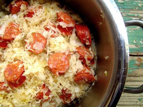 Crock Pot Kielbasa And Sauerkraut Recipe - Food.com