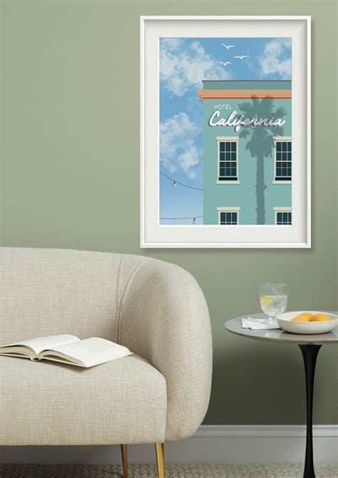 Hotel California Art Print - Etsy