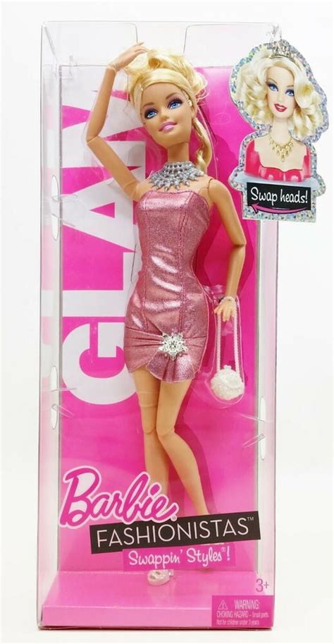 Barbie Fashionistas Glam Doll Walmart