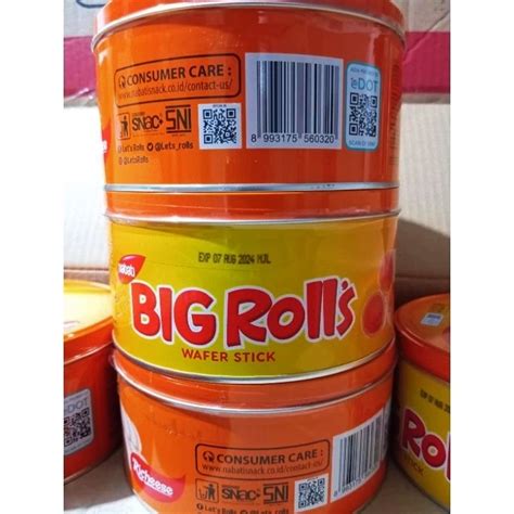 Jual Nabati Richeese Big ROLLS Wafer Stick Keju Kaleng 191 Gram