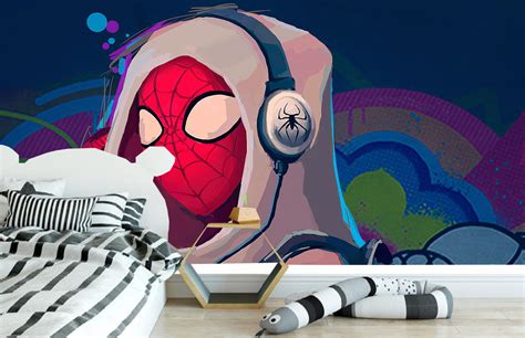 Papel De Parede Homem Aranha M Elo Produtos Especiais