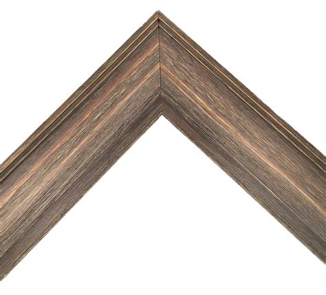 Rustic Barnwood Walnut Picture Frame Moulding In Lengths 2 Width