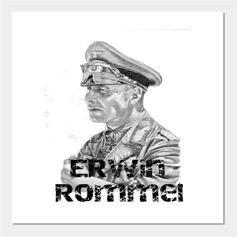 Erwin Rommel Wall And Art Print | Erwin rommel, Art prints, Print