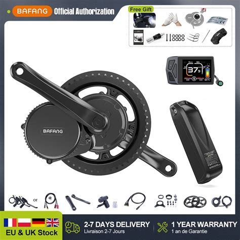 Bafang Ebike Engine Kit 1000w 750w 500w 350w 250w Mid Drive Motor Bbshd