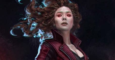 Los Vengadores Nueva Imagen De Concept Art Con Elizabeth Olsen Como