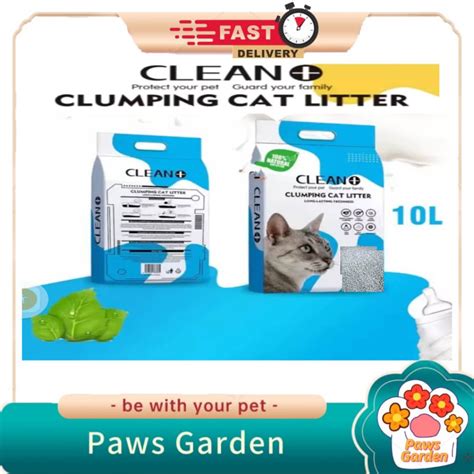 Clean Clean Plus Charcoal Clumping Cat Litter 10l 7kg Premium