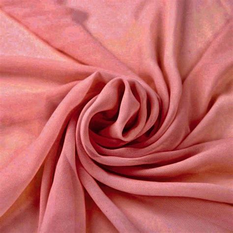 Danielle Coral Polyester Hi Multi Chiffon Fabric For Gowns Apparel