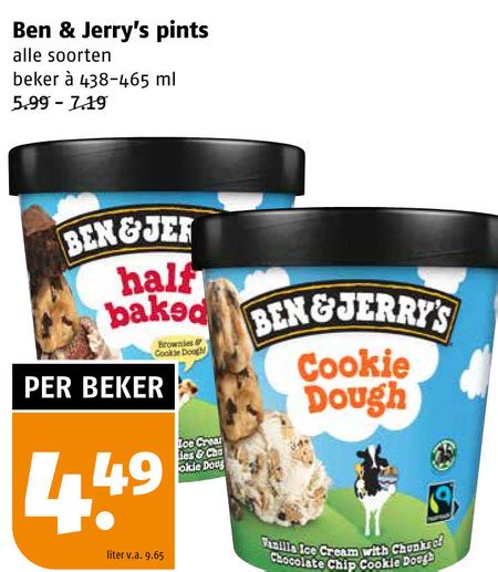 Ben And Jerrys Ijsspecialiteit Folder Aanbieding Bij Poiesz Details