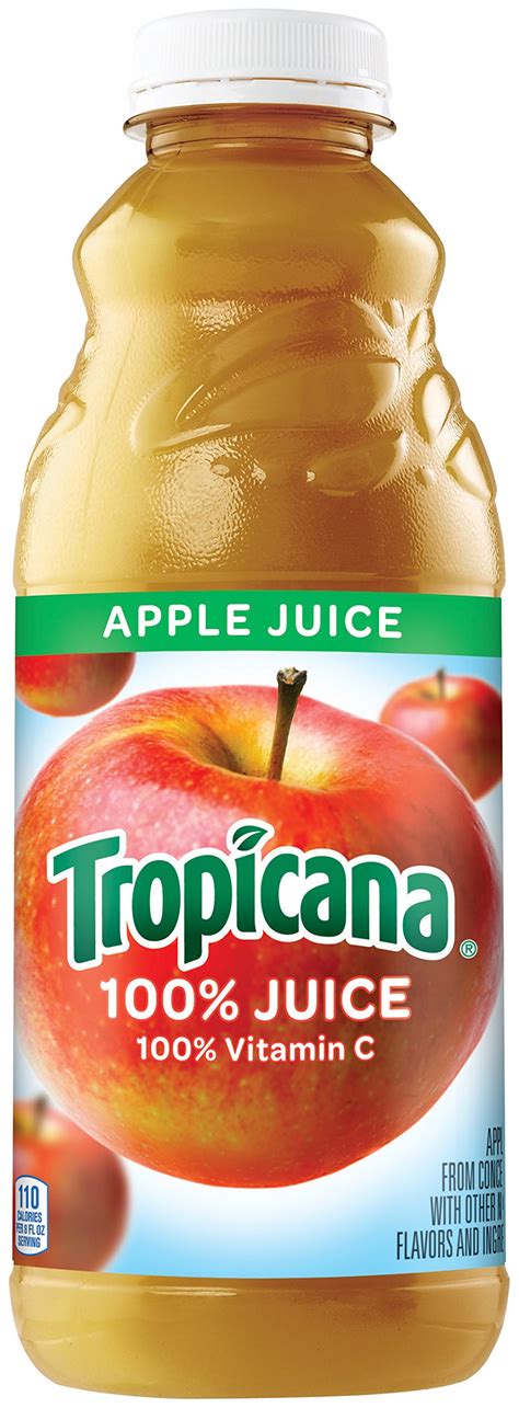 Tropicana Apple Juice Bottle