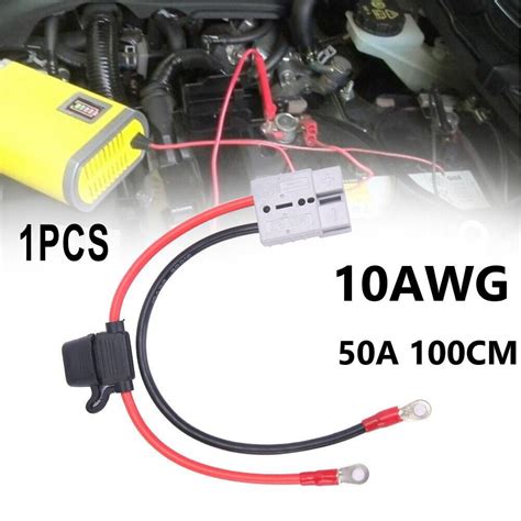 Suyin For Anderson Plug Lead To Lug M8 Terminal Battery Charging