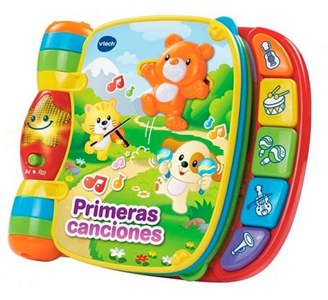 Libro Primeras Canciones Vtech Baby 6 36mLibro musical con 6 páginas